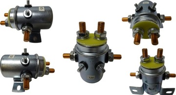 PRZEKAŹNIK WYCIĄGARKI 300A SOLENOID BECZKOWY 12V ZABEZPIECZENIE