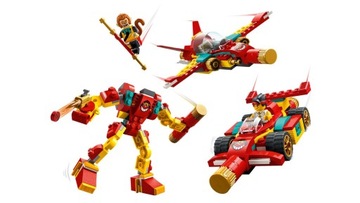 LEGO 80030 Monkie Kid - Модели с посохом Monkie Kid