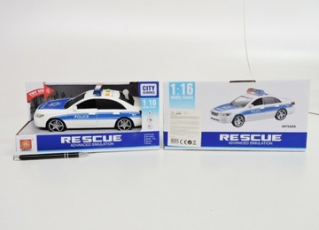 AUTO plast. 1:16, św/dźw, POLICJA, kart.