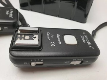 КОМПЛЕКТ ПЕРЕДАТЧИК И ПРИЕМНИК PHOTTIX STRATO TTL ТРИГГЕР ДЛЯ CANON