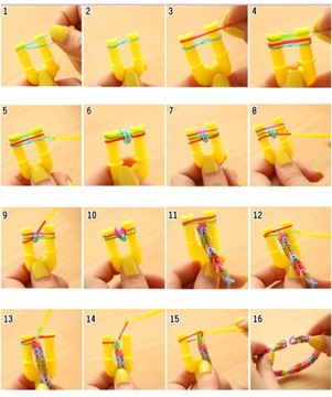 РЕЗИНЫ ДЛЯ ИЗГОТОВЛЕНИЯ БРАСЛЕТОВ ПРОЧНЫЙ НАБОР DIY XXL РОЖДЕСТВЕНСКИЙ ПОДАРОК