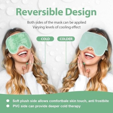 гелевая маска для лица для холодильника, микроволнового охлаждения, согревания