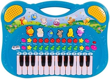 Pianino dla Dzieci ze Zwierzętami Zabawka Interaktywna