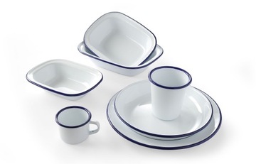 Hendi Миска эмалированная прямоугольная 215х160 мм.