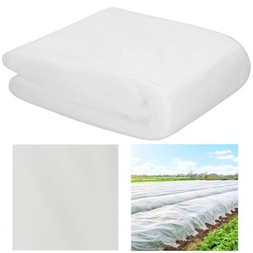 КОВР AGR НЕТКАНЫЙ БЕЛЫЙ ВЕСЕННИЙ МАТОВЫЙ 17г ЧЕХОЛ 5х3,2м ОСЕННИЙ ЧЕХОЛ