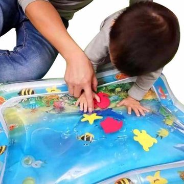 SENSORY надувной ВОДНЫЙ КОВрик для малыша