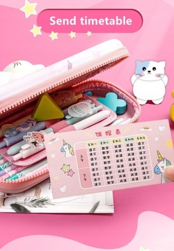 декомпрессия Симпатичный пенал для рисования ручкой с животными