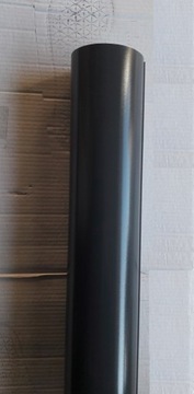 RURA SPUSTOWA 87/1M CZARNA/SVRT LINDAB