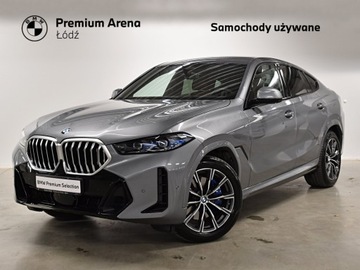 BMW X6 G06 SUV Facelifting 3.0 40i 381KM 2023 BMW X6 381KM/ Pneumatyka/ Adapt.LED/ Harman/ Kamer