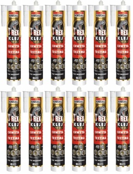 Klej montażowy uniwersalny Soudal T-REX 290 ml-12