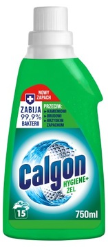 Стиральные машины Calgon Hygiene Plus с гелевым средством для удаления накипи 2x750