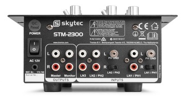 2-канальный микшер STM-2300 USB MP3 AMP REC