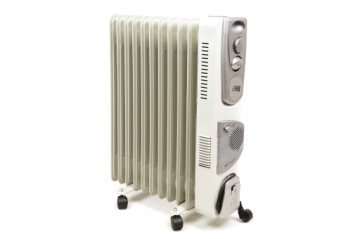 РЕБРИЦОВЫЙ МАСЛЯНЫЙ РАДИАТОР HB OFR2901T 2900W СЕРЫЙ