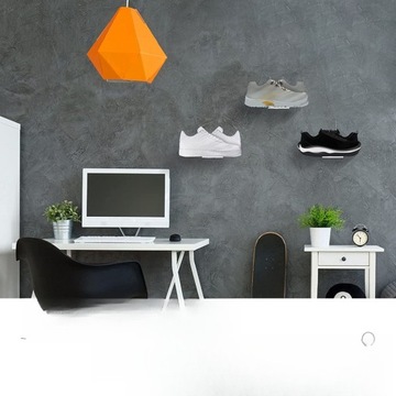 МЕСТО ДЛЯ ОБУВИ НА ВИТРИНЕ МЕСТО НА ПОЛКЕ ПЛАВАЮЩИЕ МАГНИТНЫЕ ПОЛКИ НА СТЕНЕ