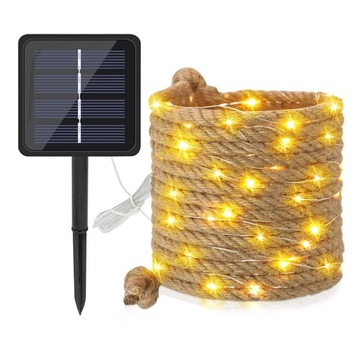 5/10M Solar Power dekoracyjne lamki sznurkowe Ip68
