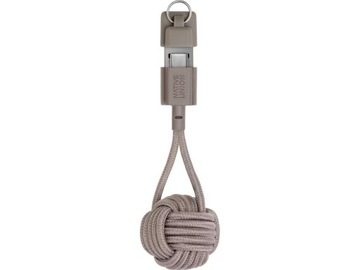 Brelok Kabel Native Union Taupe USB-A do USB-C