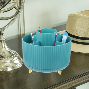 Вращающийся органайзер для макияжа Vanity.