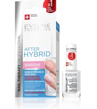 Eveline Nail Therapy Professional After Hybrid Sensitive Odżywka. WYPRZEDAŻ