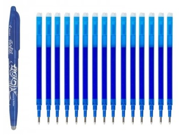 Długopis zmazywalny Pilot Frixion + wkłady 15 szt