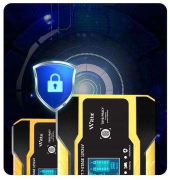 ИНТЕЛЛЕКТУАЛЬНЫЙ ВЫПРЯМИТЕЛЬ, автоматическое ЗАРЯДНОЕ УСТРОЙСТВО 12В 24В 10А LCD