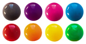 Доска для холодильника МАГНИТЫ 20мм 8 шт. СМЕШИВАНИЕ