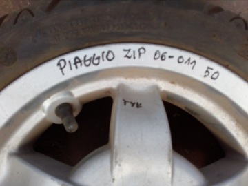 КОЛЕСНЫЙ ДИСК ПЕРЕДНЕЕ КОЛЕСО ЗАДНЕЕ КОЛЕСО PIAGGIO ZIP 2T ГОД 2006-2011