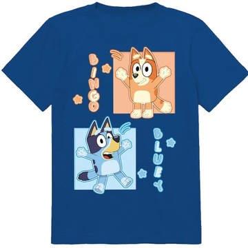 KOSZULKA DZIECIĘCA T-SHIRT DLA DZIECKA BLUEY BLUE 152 PREZENT JAKOŚĆ