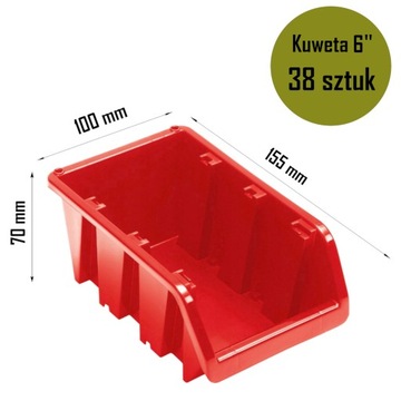 ИНСТРУМЕНТАЛЬНАЯ ДОСКА ДЛЯ МАСТЕРСКОЙ 115x78см 38 лотков