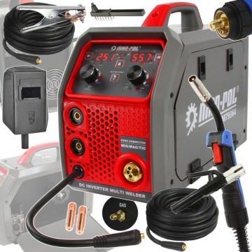 SPAWARKA INWERTOROWA MIGOMAT 250A MIG MMA TIG 230V GAZOWA
