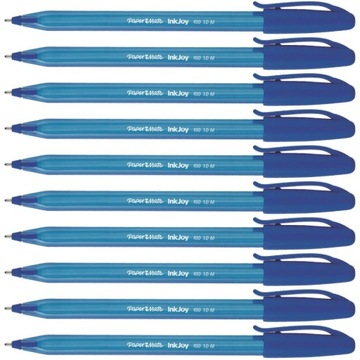 Długopis PAPERMATE INKJOY 100 M niebieski - 10szt