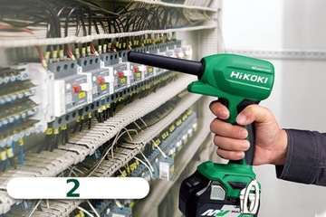 DMUCHAWA AKUMULATOROWA PRZENOŚNA MOCNA 18V SPRĘŻONE POWIETRZE 2W1 4 DYSZE