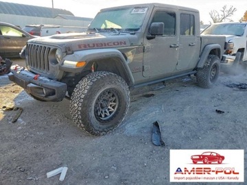Jeep Gladiator 2021 Jeep Gladiator 2021r., Rubicon, 3.6L, od ubezpieczalni 3.6 Benzyna 285KM