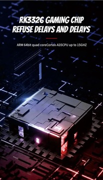 Портативная игровая консоль R36S в стиле ретро, ​​экран IPS 3,5 дюйма, R36S 64 ГБ