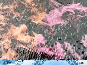 Гидрографическая гидрографическая фольга PL 001 / 100 см