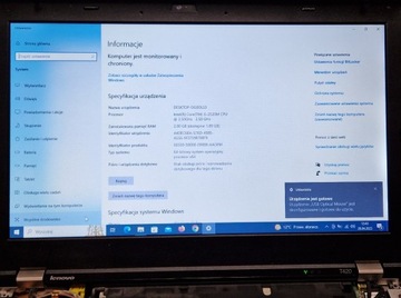 Kadłubek Notebooka Lenovo T420 i5 14