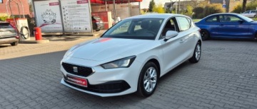 Seat Leon IV Hatchback 1.5 EcoTSI 130KM 2021 Seat Leon Polski Salon , I wlasciciel , serwis , opony zimowe , 1.5 130KM