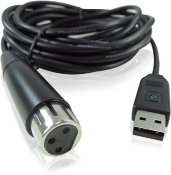 MIC 2 USB Интерфейсный кабель для микрофона, 2 м Behringer