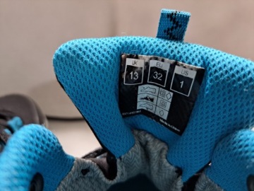 Детские водонепроницаемые треккинговые туфли Softshell 32