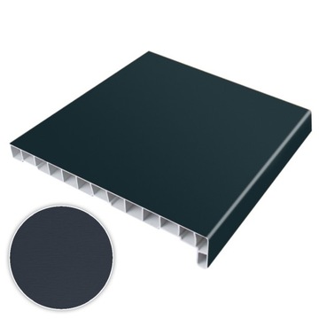 Parapet komorowy PCV Antracyt 20 cm 200 mm