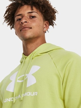 BLUZA MĘSKA Z KAPTUREM UNDER ARMOUR DRESOWA SPORTOWA BAWEŁNA 1379758