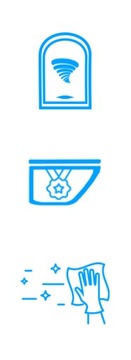 ПОДВЕСНОЙ УНИТАЗ TORNADO MIZU-WH-TR-03 БЕЛЫЙ МЕДЛЕННО ЗАКРЫВАЮЩИЙСЯ СИДЕНЬЕ ДЮРОПЛАСТ