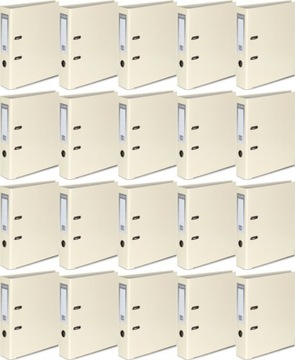 Segregator A4 50mm waniliowy VauPe FCK biurowy na dokumenty x 20 sztuk