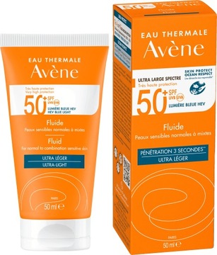 Avene Sun Filtr SPF 50+ Fluid do twarzy 50ml