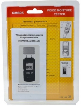 Wilgotnościomierz GM605