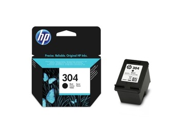 Tusz Hp 304 Black N9K06AE 4 ml ORYGINAŁ