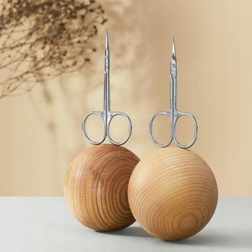 STALEKS EXPERT SE-13/3 Ножницы для кутикулы ногтей ДЛЯ ЛЕВШЕЙ