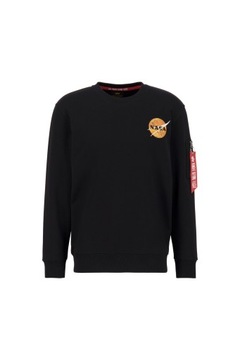 Mikina Alpha Industries Nasa Davinci Sweater Black XL