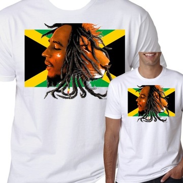 T-Shirt KOSZULKA BOB MARLEY RASTA REGGAE M 0807