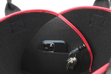 Сумка-шоппер из экологического фетра - RED