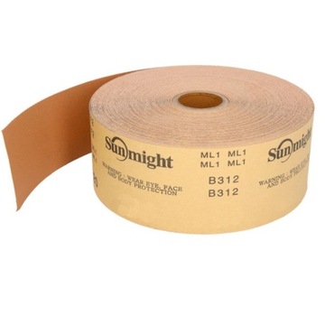 SUNMIGHT papier ścierny na sucho rolka 10 m P180